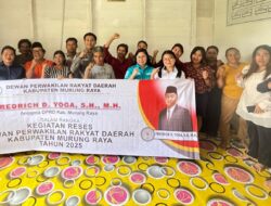 Fedrich Dominggus Yoga Reses Ke Tiga Desa di Kecamatan Murung