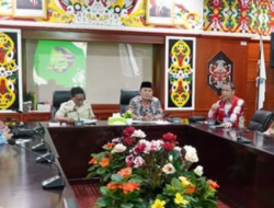 Bupati Mura Pimpin Rapat Pengelolaan dan Pengoperasian Bandara Dirung