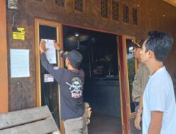 Satpol PP Mura Sampaikan Sosialisasi Surat Edaran Bupati tentang Pengaturan Hiburan Malam dan Makan Minum Selama Ramadan