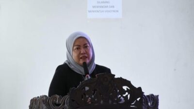 Hj Henny Rosgiaty Rusli saat Menyampaikan Pokir DPRD dalam Forum Perangkat Daerah