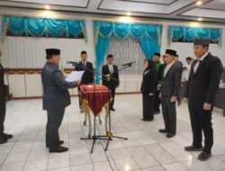 Bupati Lantik Tiga Pejabat RSUD dr Murjani Sampit