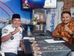 Kunjungi Kantor Tribun Kalteng, Wabub Mura Sampaikan Langkah Strategis Majukan Daerah