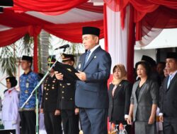 Khristianto Yudha Pimpin Upacara Harlah Pancasila.