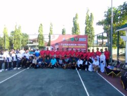 Wakil Bupati Barsel Buka Turnamen Tenis Kapolres Cup