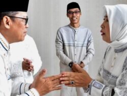 Merayakan Idul Adha, Ketua DPRD Barito Utara Silahturahmi ke Rumah Jabatan Bupati