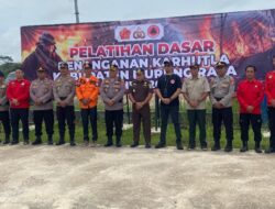 10 Personil Damkar Ikuti Pelatsar Penanganan Karhutla di Markas BPBD Murung Raya
