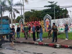 Satpol PP dan Damkar Gelar Jumat Bersih Di Kawasan Alun-Alun Jorih Jerah