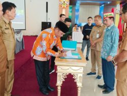 Wabup Pimpin Purna Tugas dan Sertijab Untuk Dua Dinas