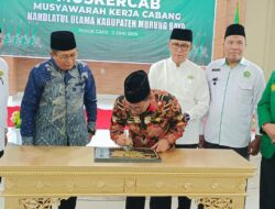 Wujud Dukungan Terhadap NU, Bupati Heriyus Resmikan Kantor Baru PCNU Mura