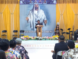 Pastikan seminar dan KKR GPdI Kristus Oreng berjalan lancar, Satpol PP dan Damkar kawal Bupati Mura