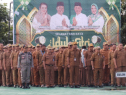 Kasatpol PP Damkar Mura Siap Laksanakan arahan Bupati saat Apel Gabungan