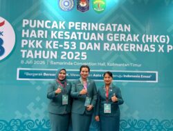 Hadiri Puncak HKG PKK ke 53, TP PKK Mura Siap Dukung Asta Cita Menuju Indonesia Emas