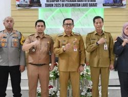 Wakil Ketua II DPRD Hadiri Kunjungan Pj Bupati di Lahei Barat Tinjau Kesiapan PSU