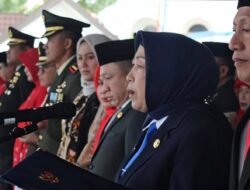 Ketua DPRD Barito Utara Bacakan Teks Proklamasi, Peringatan HUT ke-80 RI