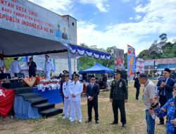 Anggota DPRD Hadiri Upacara HUT ke-80 RI di Desa Sikui