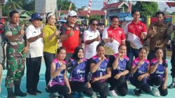 Heriyus Janji Bangun Lapangan Voli dan Rehab Gedung Bulu Tangkis di Muara Laung I