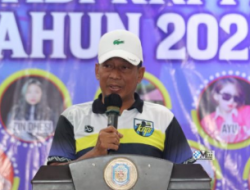 Meriahkan HUT ke-52, KNPI Mura Gelar Senam Bersama Ratusan Peserta