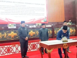 DPRD Mura Sahkan Perda RPJMD 2025–2029 sebagai Kontrak Sosial Pembangunan Daerah