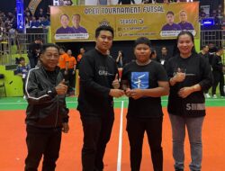 Fredrich Dominggus Yoga Tambah Doorprize Motor di Turnamen Futsal Ganfas Murung Raya