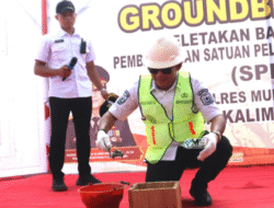 Wabub Lakukan Peletakkan Batu Pertama Pembangunan Dapur SPPG