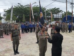 Sarwo Mintarjo Pimpin Sertijab Kasatpol PP Damkar Mura