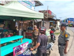 Satpol PP Murung Raya Tegur Pedagang di Jalan Ahmad Yani