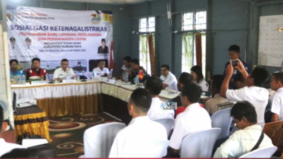 Pemkab Mura Dukung Sosialisasi Ketenagalistrikan