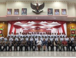 Kasatpol PP Damkar Turut Hadiri Pengukuhan Paskibra Murung Raya