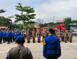Bentuk Disiplin, Personil Satpol PP Damkar Mura Rutin Apel Pagi