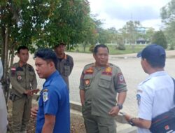 Satpol PP Murung Raya Larang PKL Jualan Diatas Trotoar