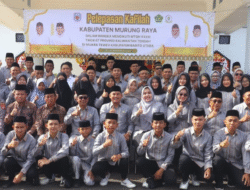 Personil Satpol PP Murung Raya Kawal keberangkatan Kafilah MTQH