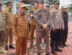 Kasatpol PP Damkar Mura Dampingi Kunjungan Gubernur Kalteng