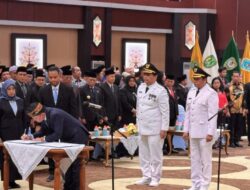 Gubernur Kalteng Minta Bupati dan Wakil Bupati Barito Utara Tingkatkan PAD dan Perkuat Investasi Daerah