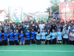 Heriyus Hadiri Final Voli Muara Tuhup, Suasana Penuh Semangat