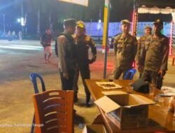 Bersama Tim Gabungan, Satpol PP Mura Gelar Patroli Rutin Malam Hari