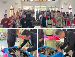 Wakil Bupati Barut Felix Sonadie Y Tingan Resmikan Gereja Sidang Jemaat Allah Shekinah Desa Kandui