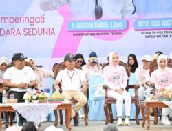 Gubernur Agustiar Sabran Ajak Masyarakat Kalteng Hidup Sehat Cegah Kanker Payudara