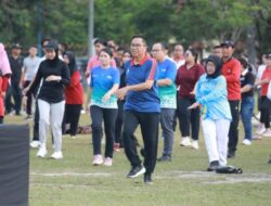 Ratusan ASN Pemprov Kalteng Ikuti Senam Pagi untuk Jaga Kebugaran dan Semangat Kerja