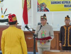 Leonard Ampung Tegaskan Pentingnya Memperkuat Peran Lembaga Adat Dayak