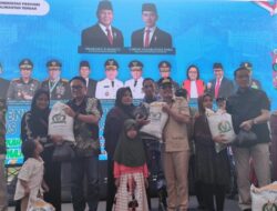 Agustiar Sabran Resmikan Pasar Murah dan Penyaluran Bantuan Pangan Presiden