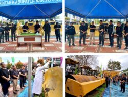 Dukung Percepatan Pembangunan Dan 100 Hari Kerja Bupati, PT Trakindo Utama Serahkan Bantuan Alat Berat Sebanyak 12 Unit Kepada Pemkab
