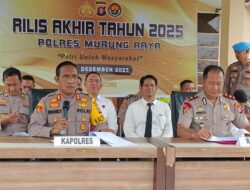 Polres Mura Gelar Pers Rilis Akhir Tahun 2025