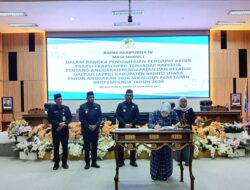 Rapat Paripurna IV Dalam Rangka Penyampaian Pendapat Akhir Fraksi-Fraksi Terhadap Raperda