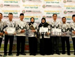 Tiga Penghargaan Sekaligus  Turut Diraih PGRI Kabupaten Barito Utara