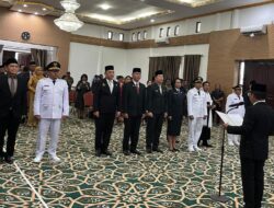 Heriyus Lantik 6 Kepala Dinas Baru Lingkup Pemkab Mura