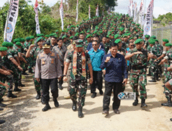 Pemkab Mura Terima Kunker Danbrigif TP 86 Mandau