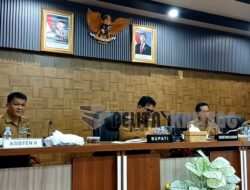 Bupati Barito Utara Tegaskan Percepatan Anggaran Serta Rencana Penyediaan Ruang VIP Bandara HMS