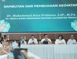 Disdik Kalteng Dorong Pengawas Aktif Pantau Sekolah Binaan