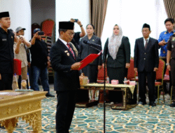 Lantik Sejumlah Kepala Dinas, Ini Pesan Heriyus