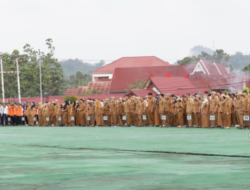 Pemkab Murung Raya Gelar Apel Gabungan, Dorong Kinerja dan Disiplin ASN